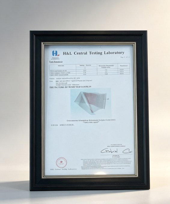 铂贝卡假发王国通过H&L Central Testing Laboratory检测：发网环保、发丝100% 真人发-铂贝卡连锁品牌 (3)